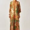 Rajdeep Ranawat Ghazal Pastel Green Floral Printed Tunic