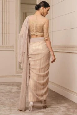Tarun Tahiliani Molten Gold Concept Sari Set 7 Tarun Tahiliani Molten Gold Concept Sari Set -Echo Clothing Store 0312ttk07 4