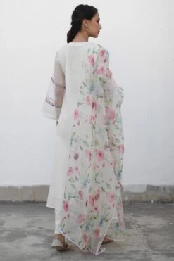 Begum Pret Ivory Hand Embroidered Shikara Kurta Set 11 Begum Pret Ivory Hand Embroidered Shikara Kurta Set -Echo Clothing Store 0403bp03 6