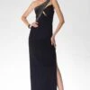 Rohit Gandhi + Rahul Khanna Leonids Black Embellished Dress