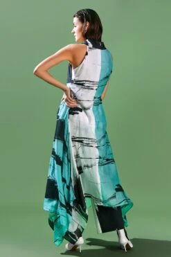 Bennch Brush Stroke Print Scarf Tunic 7 Bennch Brush Stroke Print Scarf Tunic -Echo Clothing Store 05bbwft 4