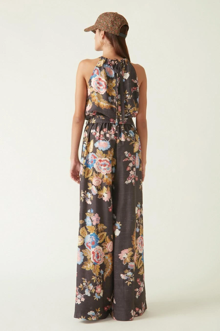 Payal Pratap Brown Batur Printed Jumpsuit 4 Payal Pratap Brown Batur Printed Jumpsuit - Image 4