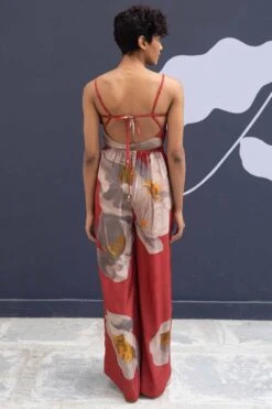 YAM Red Poppies Jumpsuit 5 YAM Red Poppies Jumpsuit -Echo Clothing Store 0702ym03 3