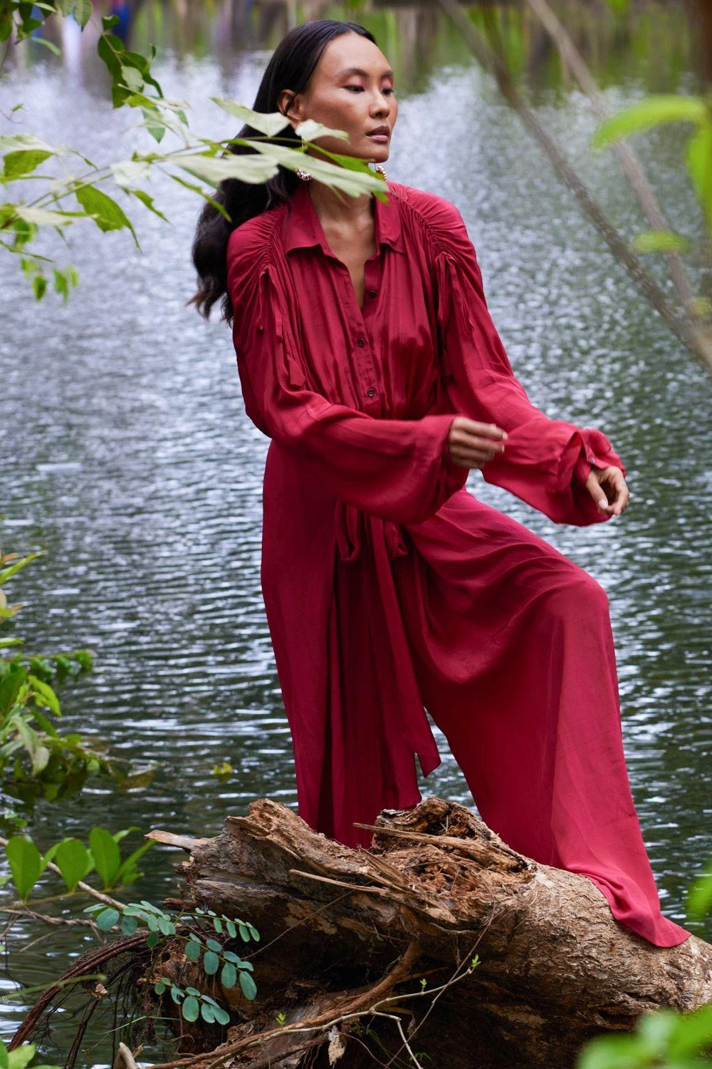 Twinkle Hanspal Sarah Overlap Jumpsuit 2 Twinkle Hanspal Sarah Overlap Jumpsuit - Image 2