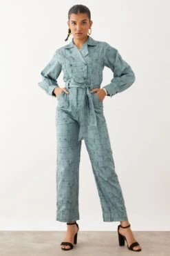 SNOB Yuki Collared Jumpsuit