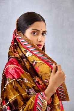 Torani Ochre Yellow Aftaabi Doshala -Echo Clothing Store 1101ti27 3