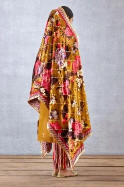 Torani Ochre Yellow Aftaabi Doshala -Echo Clothing Store 1101ti27 7