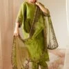 Sarang Kaur Green Poornima Stole