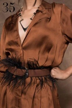 431-88 By Shweta Kapur Copper Silk Jumpsuit -Echo Clothing Store 115ske27 4