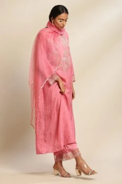 ONE NOT TWO Rose Sequinned Dupatta -Echo Clothing Store 140723ot17 3