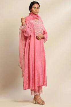 ONE NOT TWO Rose Sequinned Dupatta -Echo Clothing Store 140723ot17 4