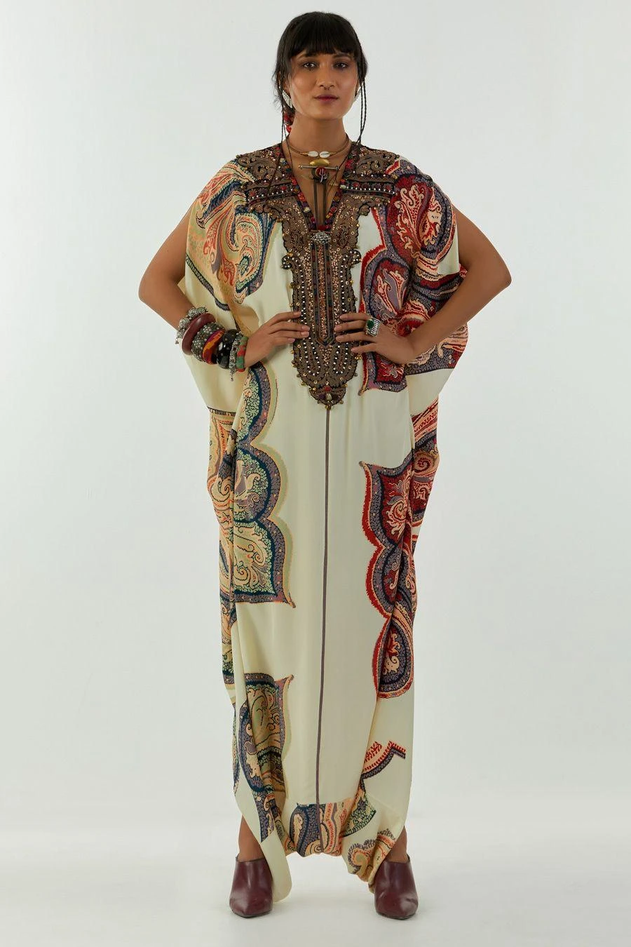 Aseem Kapoor Mogra Vayu Jumpsuit 2 Aseem Kapoor Mogra Vayu Jumpsuit - Image 2