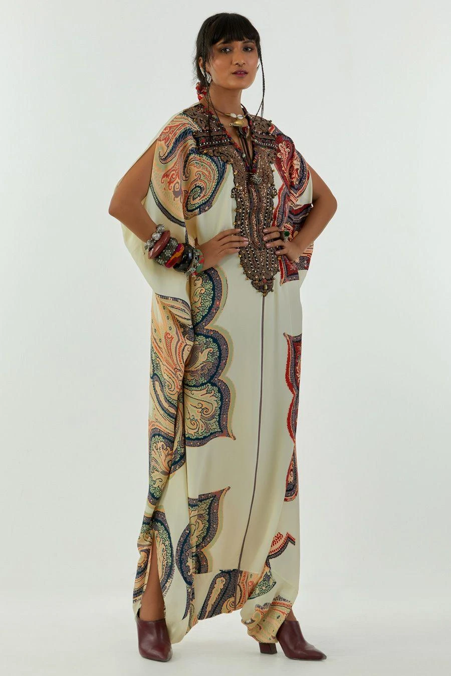 Aseem Kapoor Mogra Vayu Jumpsuit 3 Aseem Kapoor Mogra Vayu Jumpsuit - Image 3