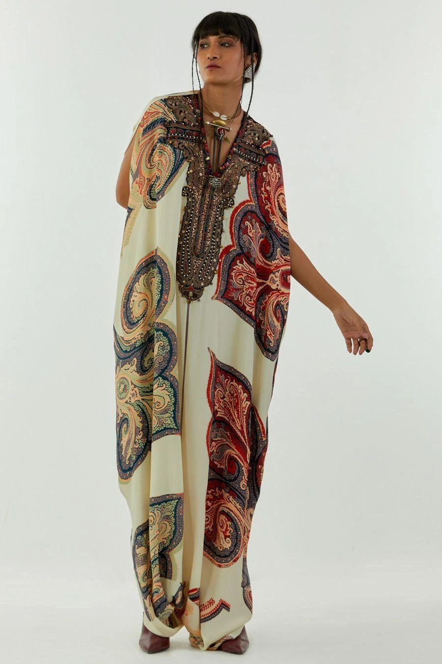 Aseem Kapoor Mogra Vayu Jumpsuit 4 Aseem Kapoor Mogra Vayu Jumpsuit - Image 4