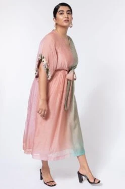 Half Full Curve Floral Tie Up Midi Dress 7 Half Full Curve Floral Tie Up Midi Dress -Echo Clothing Store 153hfc3 3