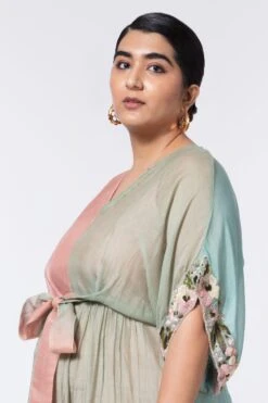 Half Full Curve Floral Tie Up Midi Dress 8 Half Full Curve Floral Tie Up Midi Dress -Echo Clothing Store 153hfc3 4