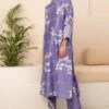 Arcvsh By Pallavi Singh Ivory Floral Printed Tunic Set