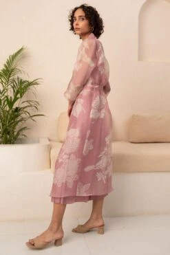 Arcvsh By Pallavi Singh Lavender Floral Printed Jacket & Jumpsuit 7 Arcvsh By Pallavi Singh Lavender Floral Printed Jacket & Jumpsuit -Echo Clothing Store 15423arc31 4