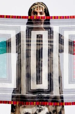 Aseem Kapoor Multi-colour Patti Dupatta 8 Aseem Kapoor Multi-colour Patti Dupatta -Echo Clothing Store 160523ak10 3