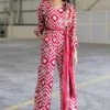 Pooja Keyur Noa Brick Jumpsuit