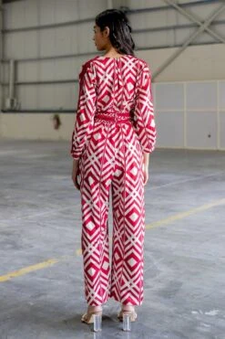 Pooja Keyur Noa Brick Jumpsuit -Echo Clothing Store 16623pk12 4