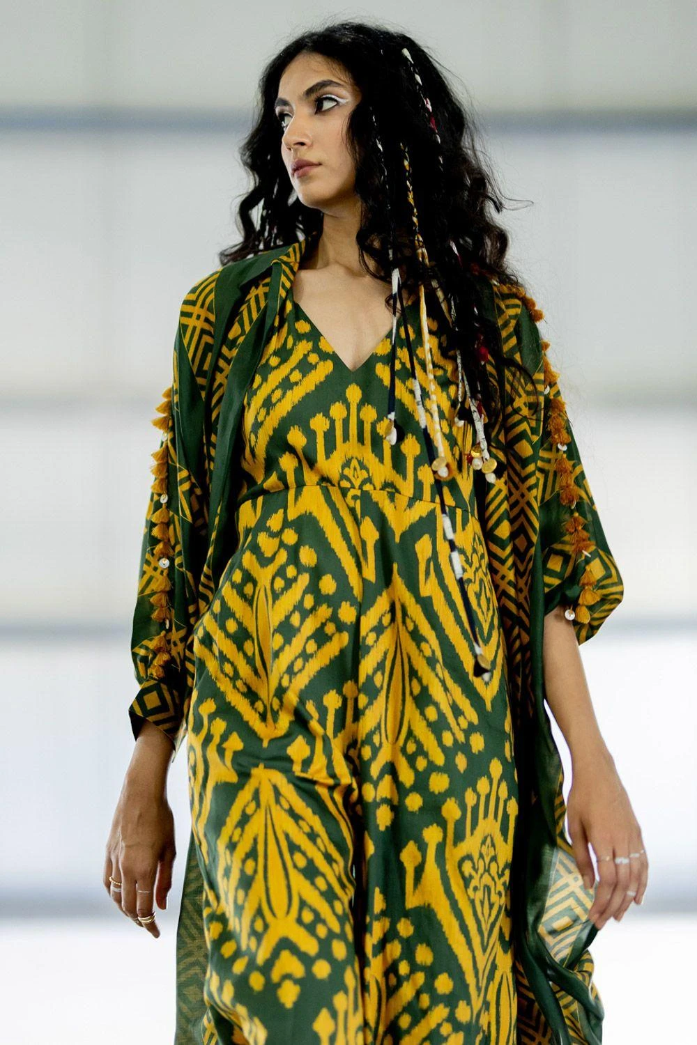 Pooja Keyur Meadow Olive Jumpsuit 4 Pooja Keyur Meadow Olive Jumpsuit - Image 4