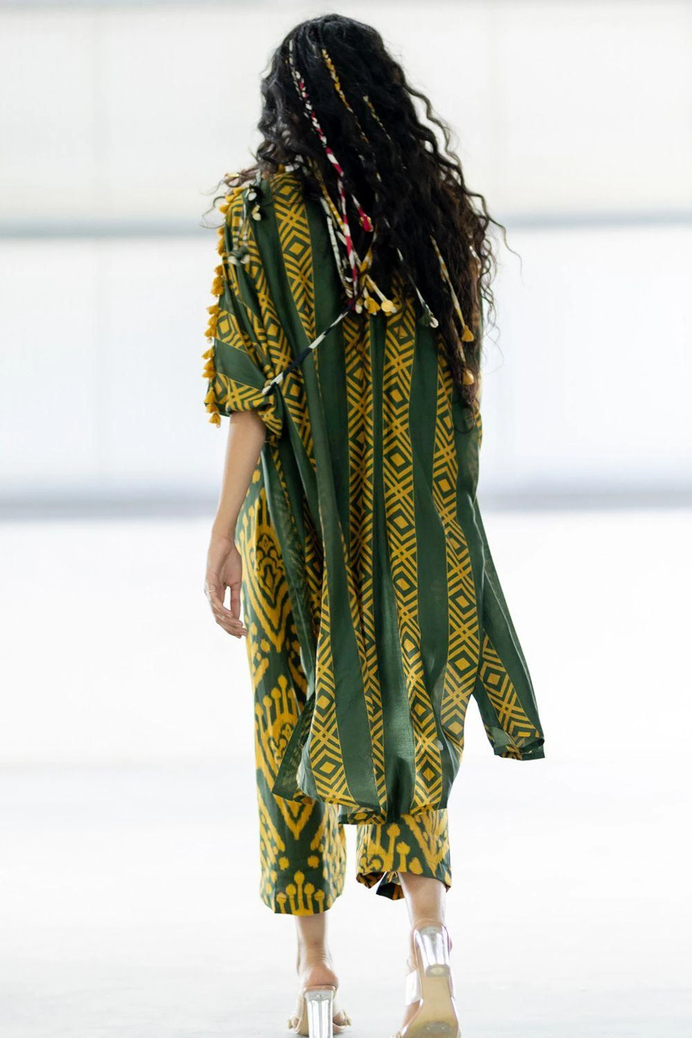 Pooja Keyur Meadow Olive Jumpsuit 5 Pooja Keyur Meadow Olive Jumpsuit - Image 5