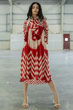 Pooja Keyur Juno Brick Scarf