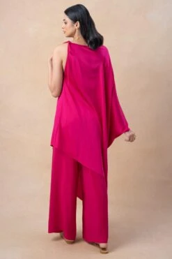 Stephany Pink One Shoulder Tunic Set -Echo Clothing Store 16623sy6 5