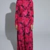 REIK Pink & Black Noir Jumpsuit