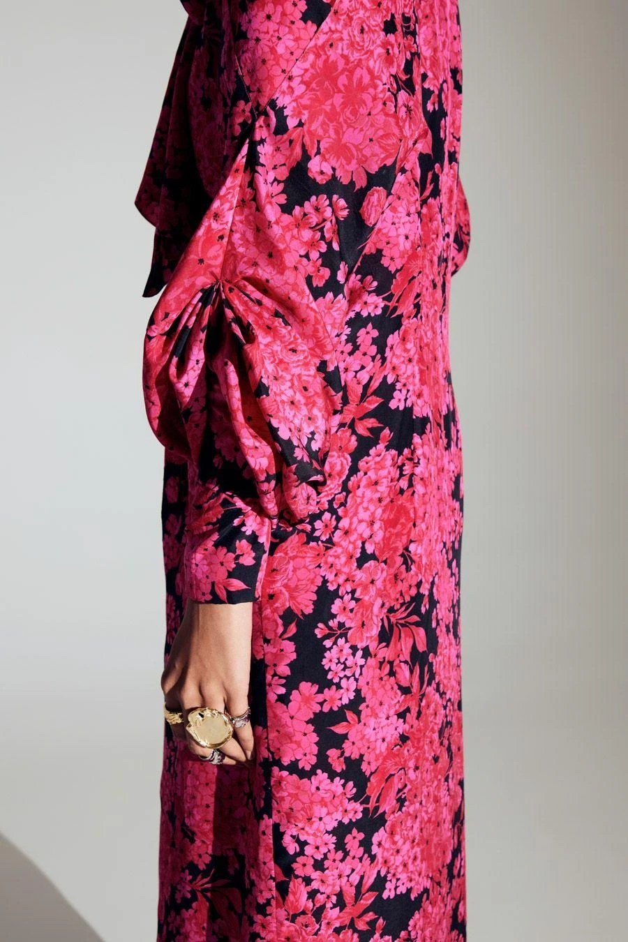 REIK Pink & Black Noir Jumpsuit 3 REIK Pink & Black Noir Jumpsuit - Image 3