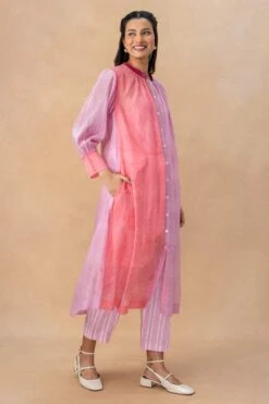 Vineet Rahul Frieda Bougainville And Lily Garden Dupatta -Echo Clothing Store 17823vr12 5