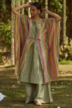 OhFab Sage Green Tulsi Ijjar Pants