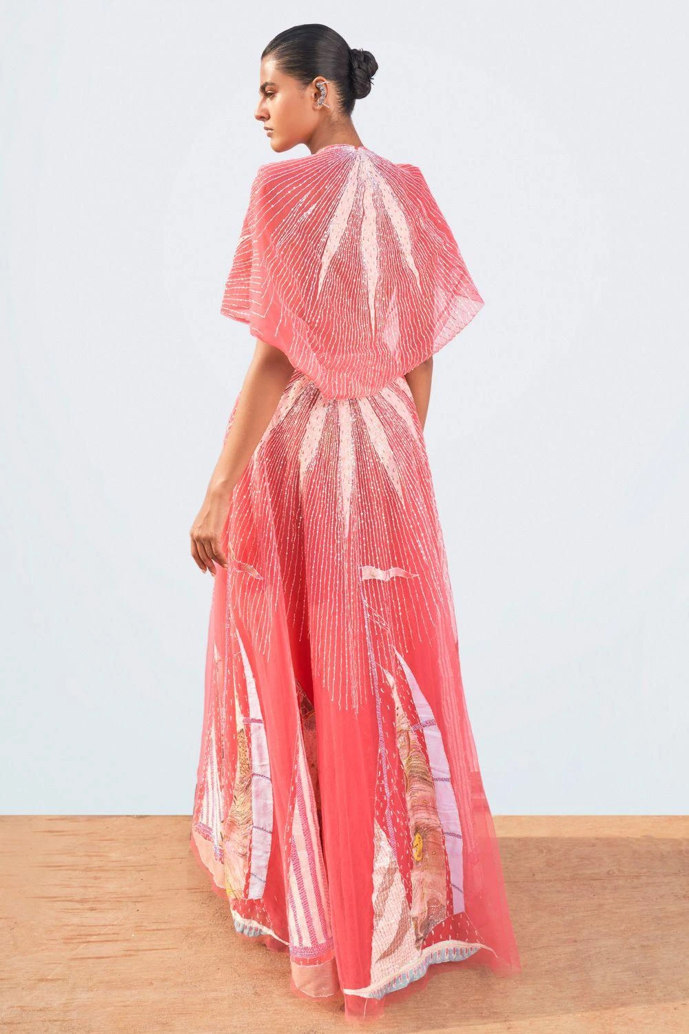 Aisha Rao Magenta Starboard & Port Gown 5 Aisha Rao Magenta Starboard & Port Gown - Image 5