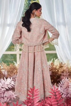 Devika Bhayana Pink Anarkali Set With Short Jacket 7 Devika Bhayana Pink Anarkali Set With Short Jacket -Echo Clothing Store 193db7 4