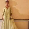 Punit Balana Mint Zardosi Embellished Anarkali Set