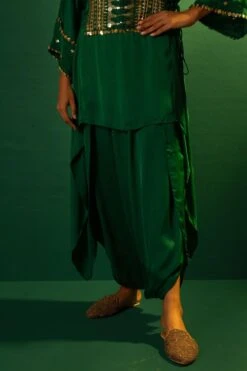 Prahnaaya Green Embellished Tunic Set 8 Prahnaaya Green Embellished Tunic Set -Echo Clothing Store 198pra1 3