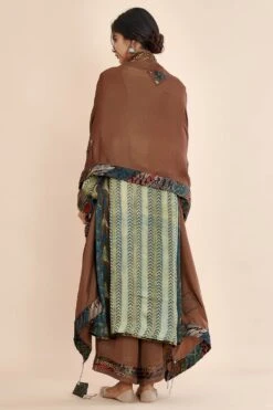 Sunira Designs Velvet Patchwork Kurta Set -Echo Clothing Store 2001ms01kdc 5