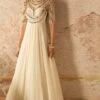 Ridhi Mehra Ivory Jewel Embellished Anarkali Set