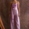 Sakshi Khetterpal Smoky Grape Corset Jumpsuit