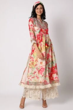 Gopi Vaid Khushi Jacket & Palazzo Set
