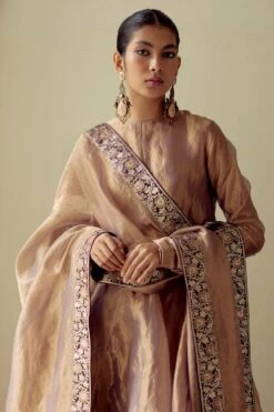 Mimamsaa Jinisa Tissue Silk Sharara Set -Echo Clothing Store 211mkg12 3