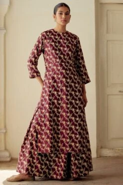 Mimamsaa Garnet Madhubala Dupatta 9 Mimamsaa Garnet Madhubala Dupatta -Echo Clothing Store 211mkg15 5