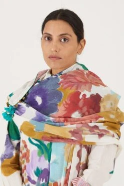 YAM Farah Floral Dupatta 10 YAM Farah Floral Dupatta -Echo Clothing Store 21223yam36 5