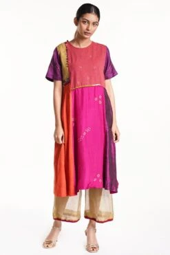 Medha Multicoloured Patchwork Kurta