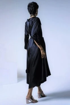 Shorshe Black Collared Cowl Jumpsuit -Echo Clothing Store 212sho5 5