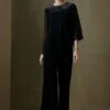 Namrata Joshipura Black Hand Embroidered Jumpsuit