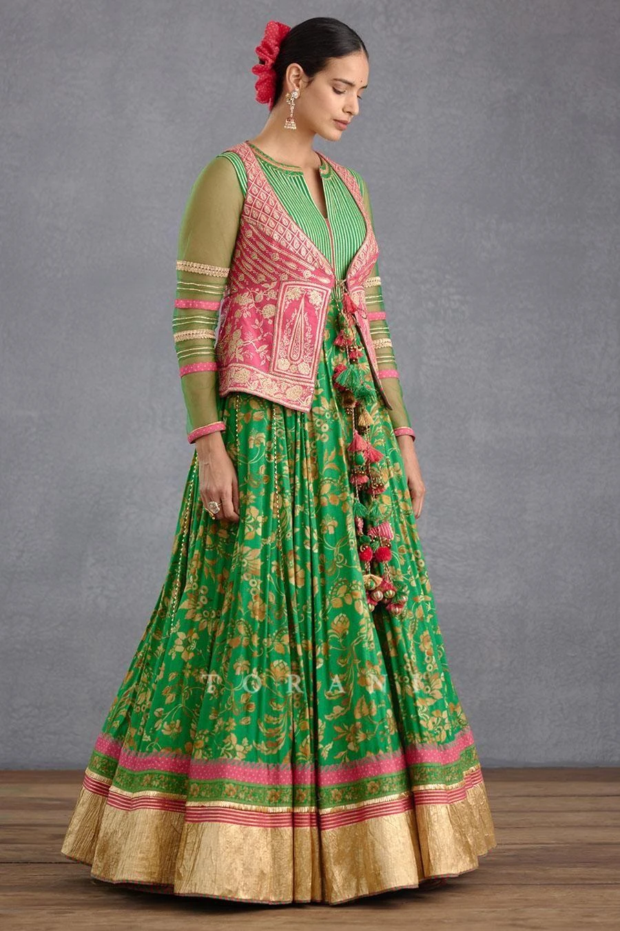 Torani Rang Naaz Shirin Anarkali Set 3 Torani Rang Naaz Shirin Anarkali Set - Image 3