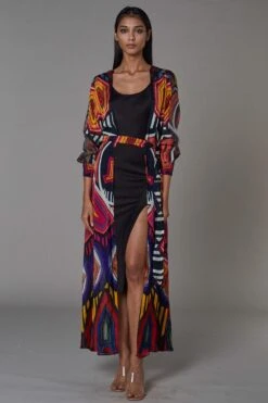 Saaksha & Kinni Satin Slip Dress With Slit