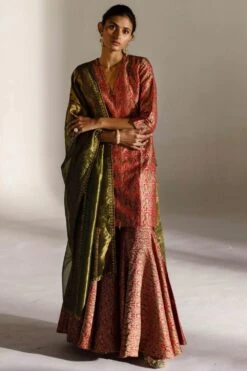 Mimamsaa Anna Woven & Embroidered Dupatta